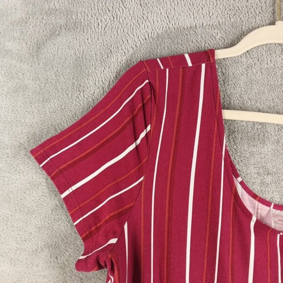 NO BOUNDARIES Women Jumpsuit Junior Size XXL(119) Striped Knit Pockets Waist Tie - Picture 6 of 11